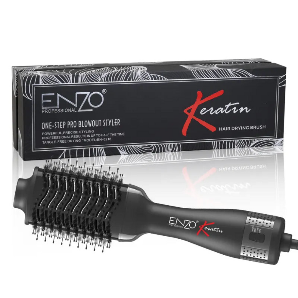ENZO EN-6218 Hair Volumizer – Ionic 3-in-1 Styling Brush - Thumbnail 3